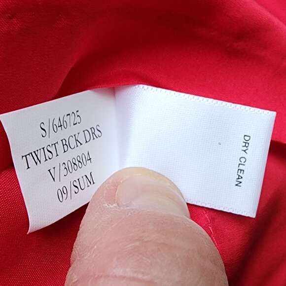 Banana Republic Fuchsia Criss Cross Back Sleeveless Shift Dress Size XS - Picture 16 of 16